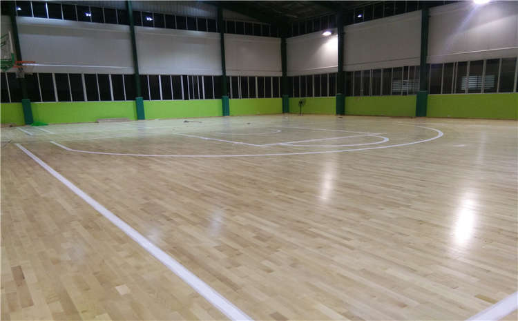 柞木實木運動地板施工技術(shù)方案